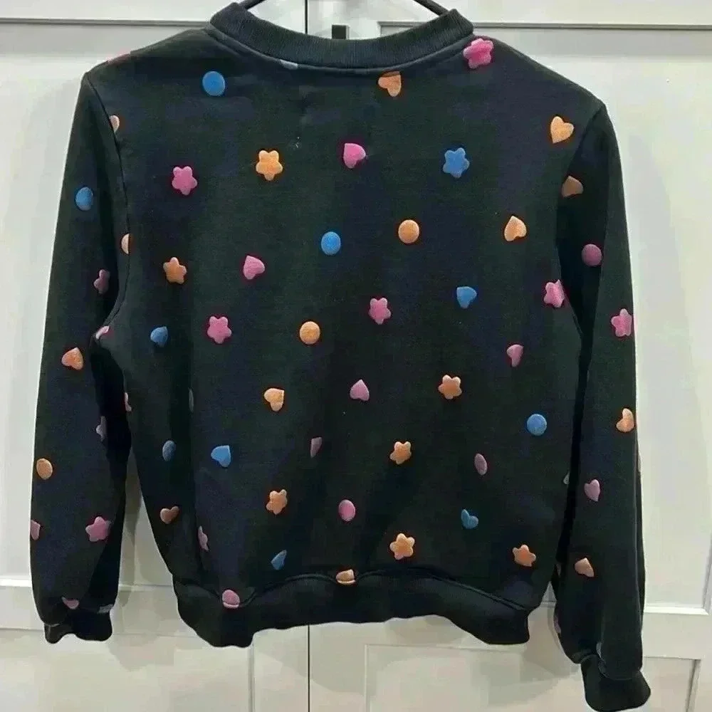 Ban.do You’re a Gem Balloon Sleeve Sweatshirt size girls Large.